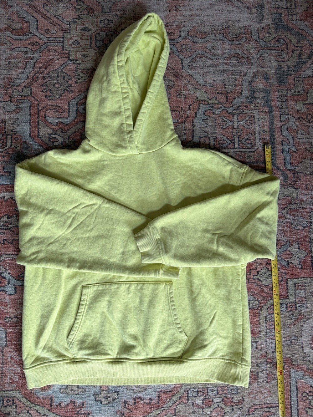 KHY Classic Pullover Hoodie in Light Lime